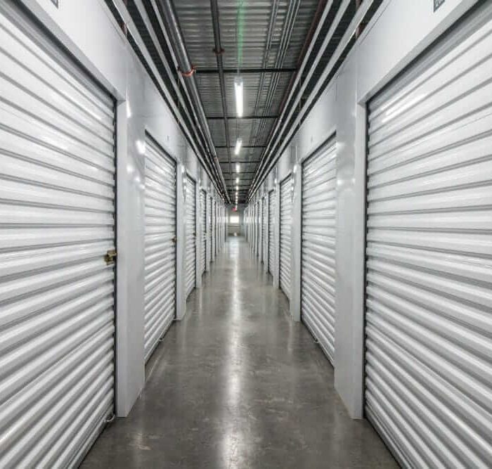 Corrales storage inside